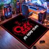 Prince of Darkness Themed carpet, suitable for living room, bedroom, game room, computer room and home décor.