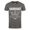 Ramones T-Shirt 1974 Adler Band Offiziell Grau Neu