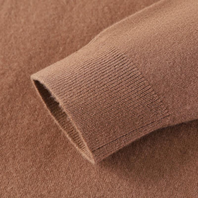 Antonio Men's 100% Wool Ribbed Crew Neck Pullover Sweater