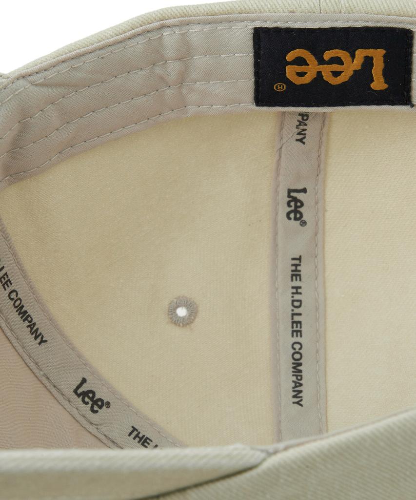 LEE Kansas Lettering Ball Cap Beige