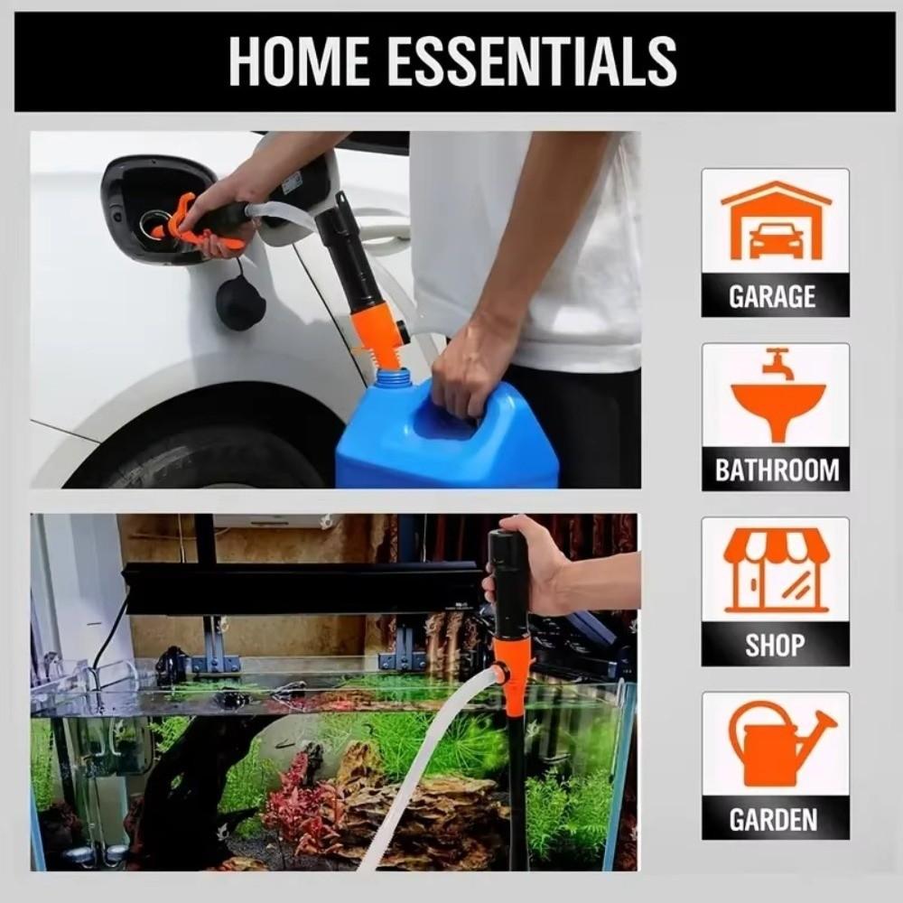 Hanging Design Car Gas Oil Pump Battery Operated Automatic Vacuum Pump Fuel Tank Tools
