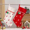 Xmas Tree Ornaments Christmas Stocking Large Size Gift Bag Christmas Gift Sock Christmas Decor
