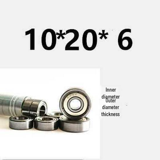 Micro Mini Bearings: Inner Diameter 3-12mm, Outer Diameter 13-20mm