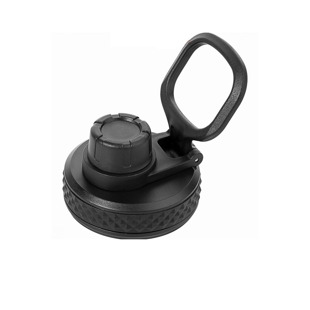 

12/16/18/21/24/32/40/64oz Cup Lids Leakproof Bottle Cover Cup Cap for Aquaflash Student Office чёрный