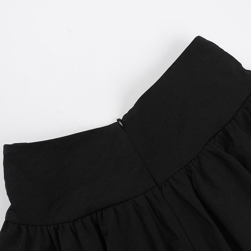 AltGoth Emo Alt Mall Fusta gotică femei Streetwear Harajuku Cyber ​​Punk Y2k Grunge Rive cu șireturi Fusta în linie A cu talie înaltă Clubwear