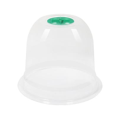 Cloche de Jardin Durable Transparente Abri de Plantes Flux d'Air Supérieur Amélioré Contrôle Aérations Réglables Pour Utilisation Extérieure
