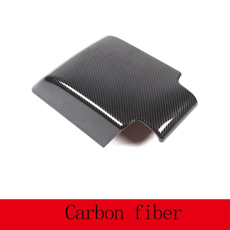 ABS Carbon fiber Car Inner Armrest Box Storage Box Decorative Cover Trim For Land Rover Discovery 3/4 2004-2016 Car Accessories