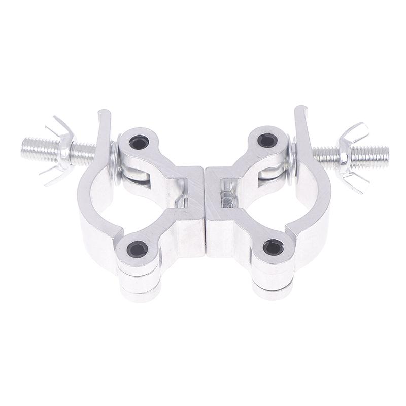 Aluminum Alloy Double Ring Buckle Stage Lights Clamp Clip Bracket 18-21Mm 38-52Mm Light Clamps Quick Release Lamp Hanger Hooks