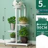 Elegant Metal Floor Flower Stand