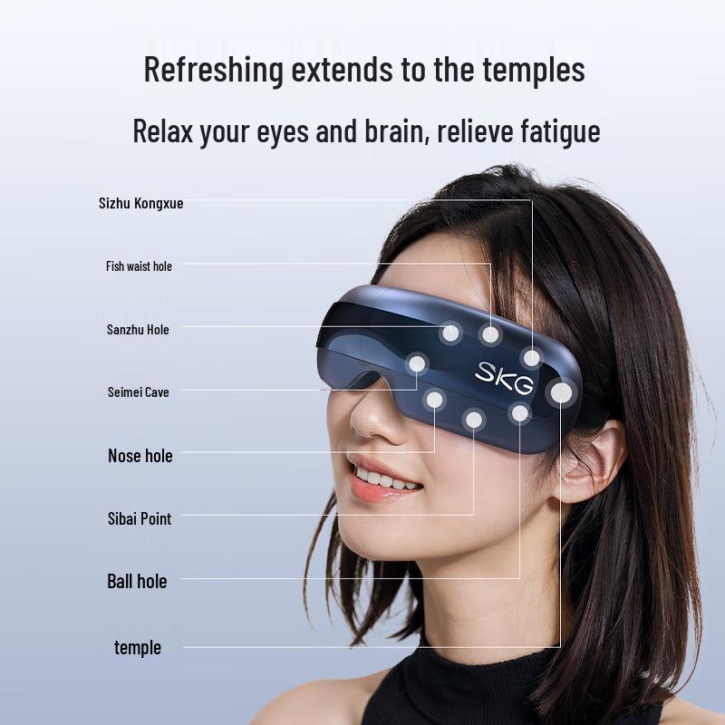 SKG E3 Series Eye Massager with Heat and Bluetooth