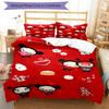 3pcs Pucca1 pattern bedding set duvet cover set includes duvet cover &pillowcases, perfect all season bedroom decoration & gift
