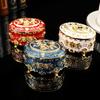 European Style Rose Enamel Box Vintage Antique Storage Case Metal Jewelry Box  For Home Wedding