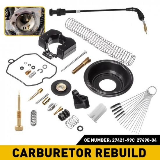 

Carburetor Kit Rebuild Choke Cable New Fit For 2006 Harley-Davidson 1200 Low XLL