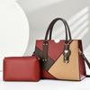 Pu Handbag With Metal Accents For Daily Office And Casual Wear