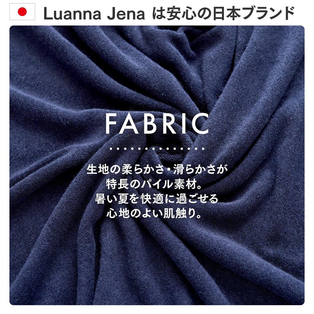 Luanna Jena Miffy Loungewear and Soothing Short Sleeve Pajama Set with Length Soft Material Sleeves X Length Miffy [Simple, Cute, Face] Women's 3/4