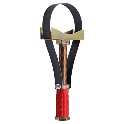 Clé pour filtre à huile Équipement d'entretien de voiture Outil de retrait de filtre à huile réglable portable à sangle pour voiture camion