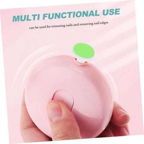 TOVINANNA 10-Piece Replacement Grinding Heads for Electric Nail Files, Baby Nail Trimmers, Plastic, Green