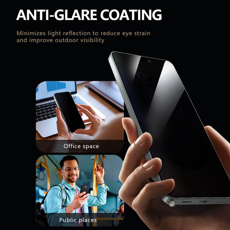LeReach CF Series Full Screen Version HD Privacy Phone Tempered Film