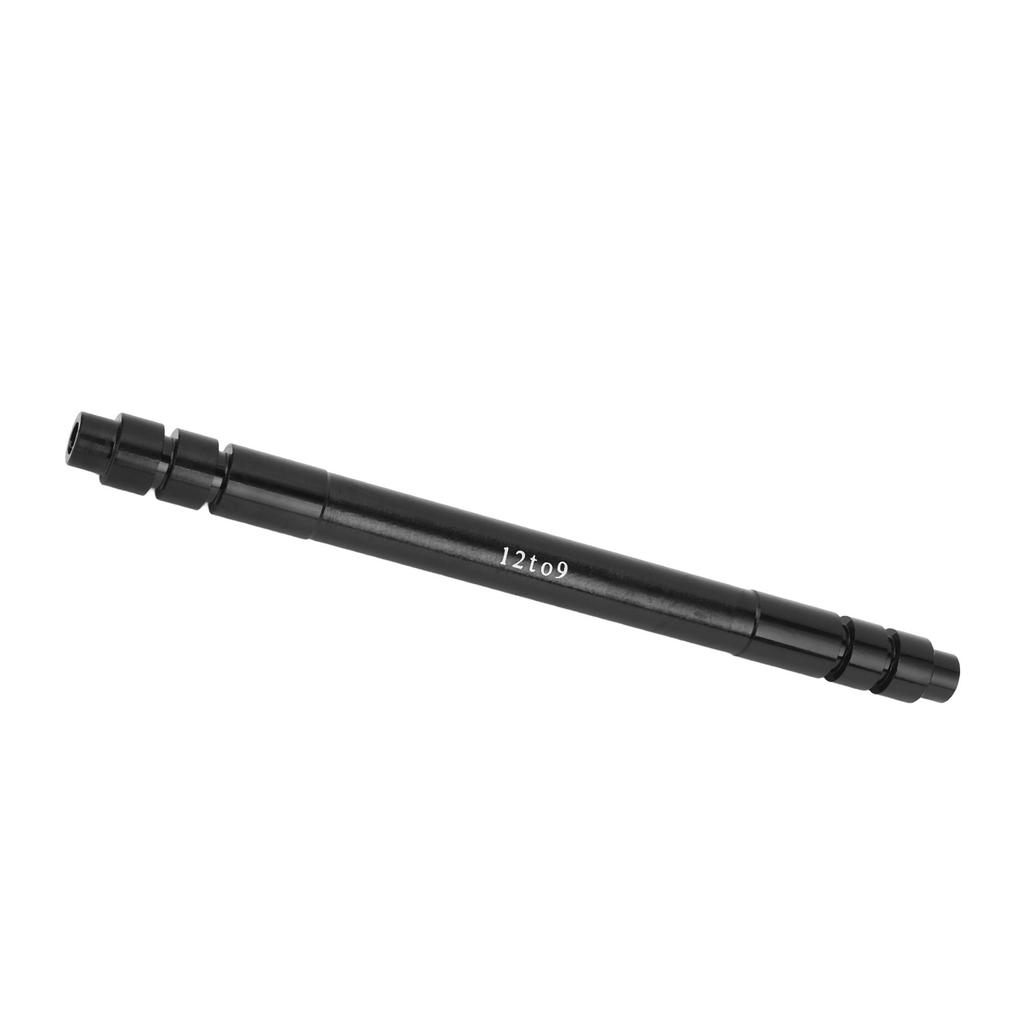 Adaptér náboje z 12mm na 9mm pevnou osu Hliníková slitina pro příslušenství pro horská a silniční kola 148mm 5.8in