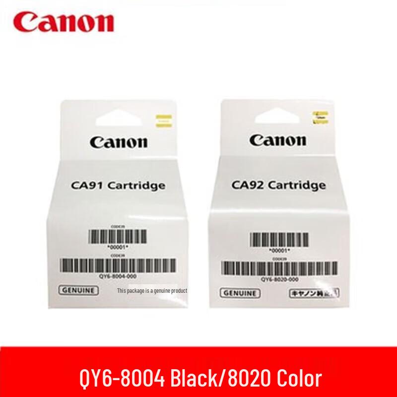 Canon Original CA91 + CA92 Black & Color Printhead Set
