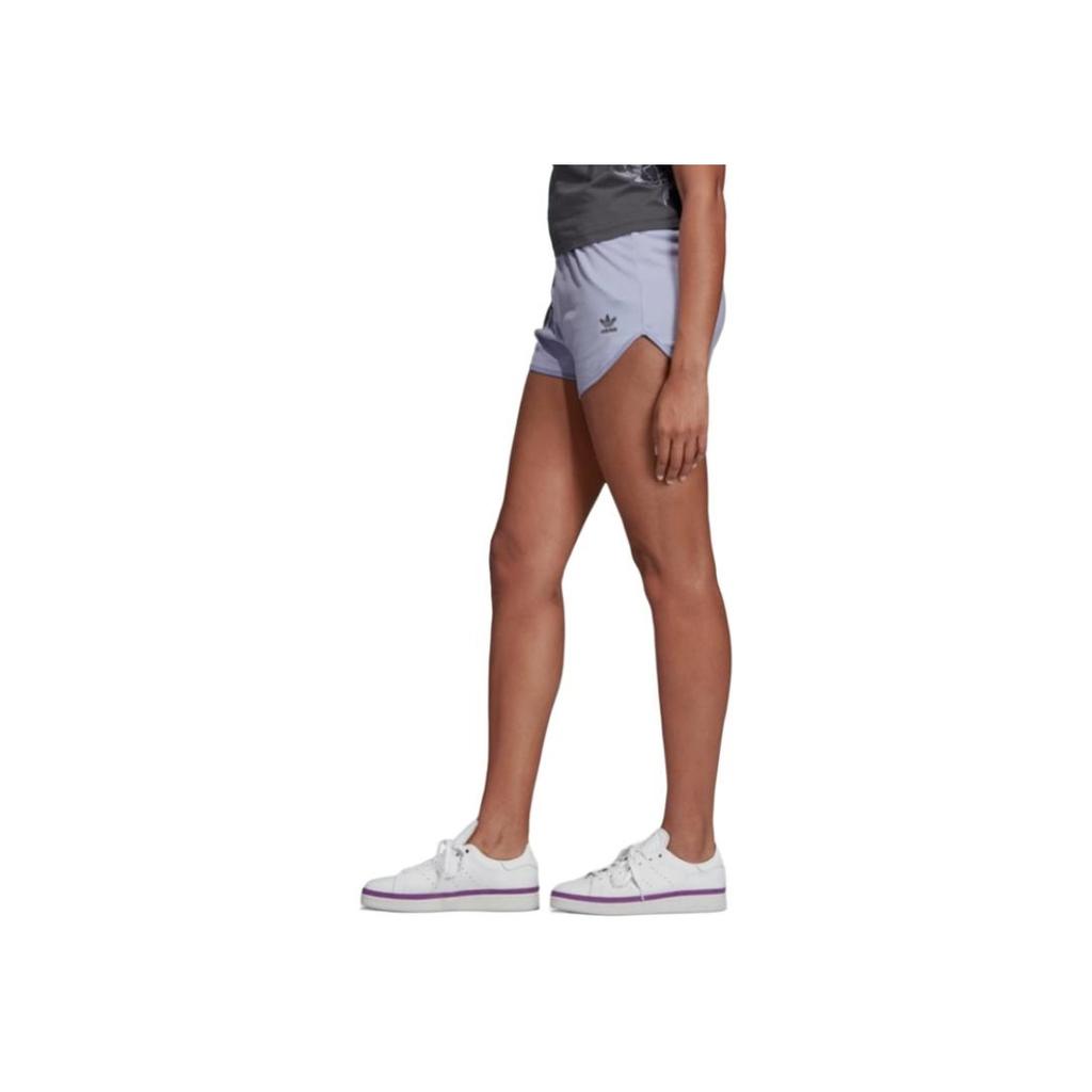 adidas Originals Floral Fashion Comfortable Breathable Quick-Dry Sports Shorts Women Shorts Purple DX4259