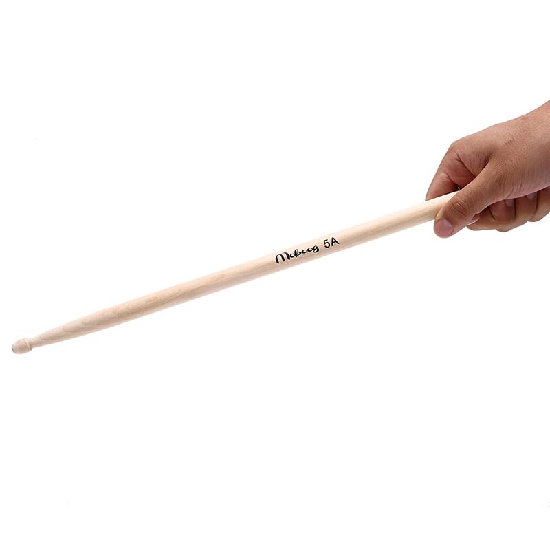 

1 пара 5A деревянные барабанные палочки палочки для барабана легкие барабанные палочки музыкальные части коричневый древесины