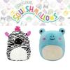 Stuffed Toy Squishmallow Frog Zebra Plush Doll Animal Pillow Gift Home Decor
