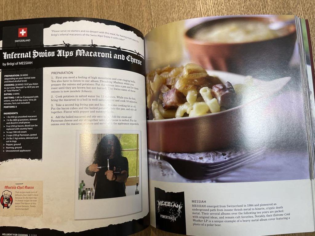 [USED] HELLBENT FOR COOKING: A cookbook created by evil metalheads.