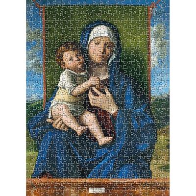 Famous Virgin Mary and Baby Jesus Jigsaw Puzzle HS500-051, Korean Popular Puzzles