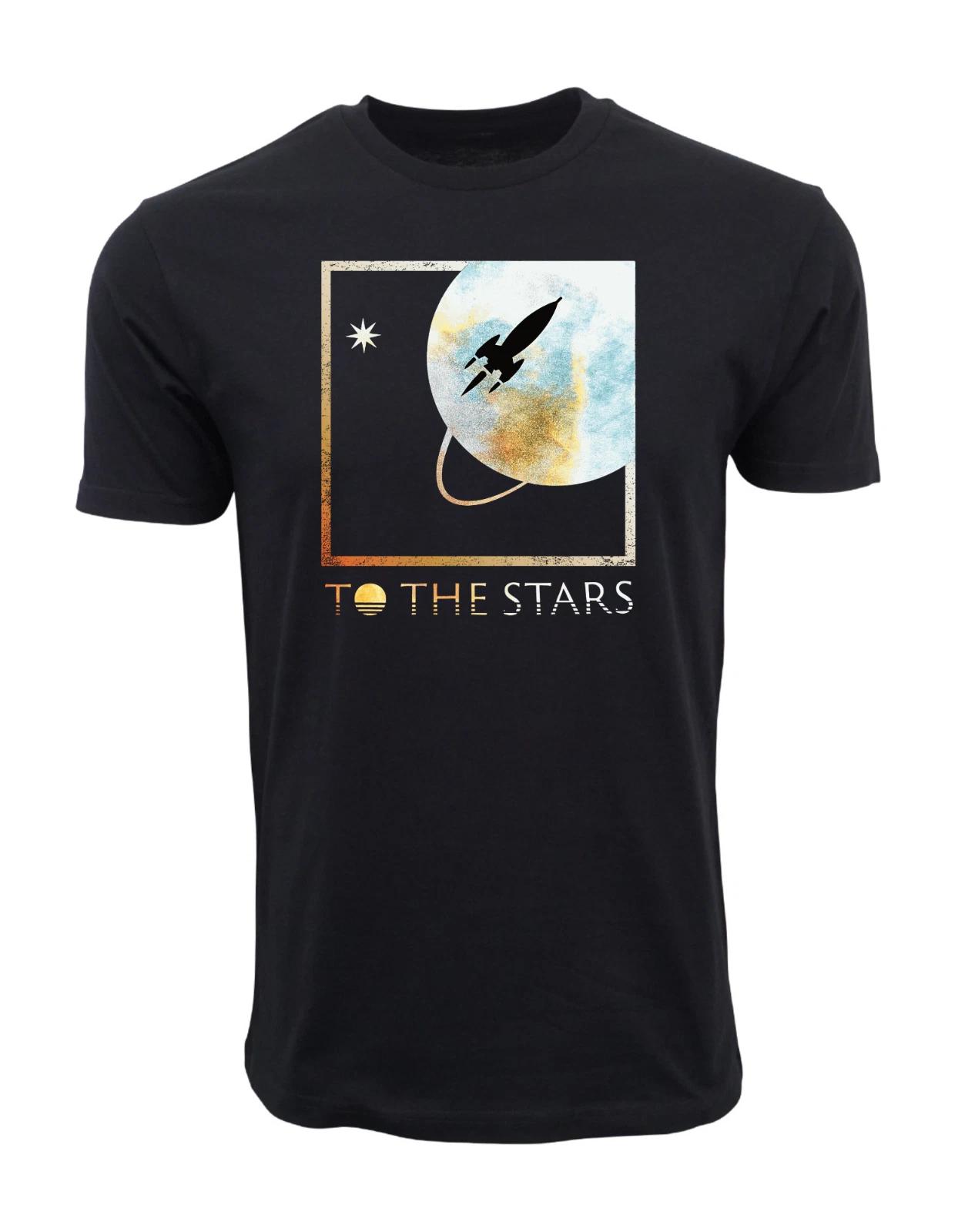 MENS ANGELS AND AIRWAVES TO THE MOON T SHIRT S