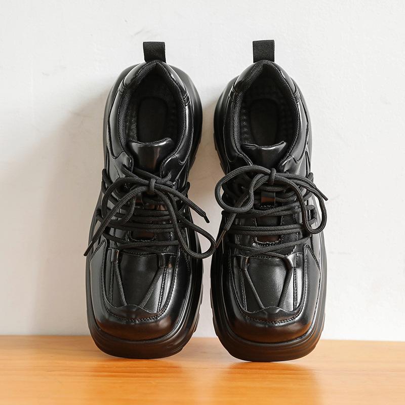 

Маленькие повседневные популярные папины кроссовки в модной мужской обуви 2025 года осень-зима новая универсальная платформа 3311-J 38 чёрный