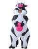 JOYBRO Inflatable Dairy Cow Costume for Adults Funny Animal Costume Perfect for and Christmas One Size Fits Most Halloween, Cosplay, Parties,