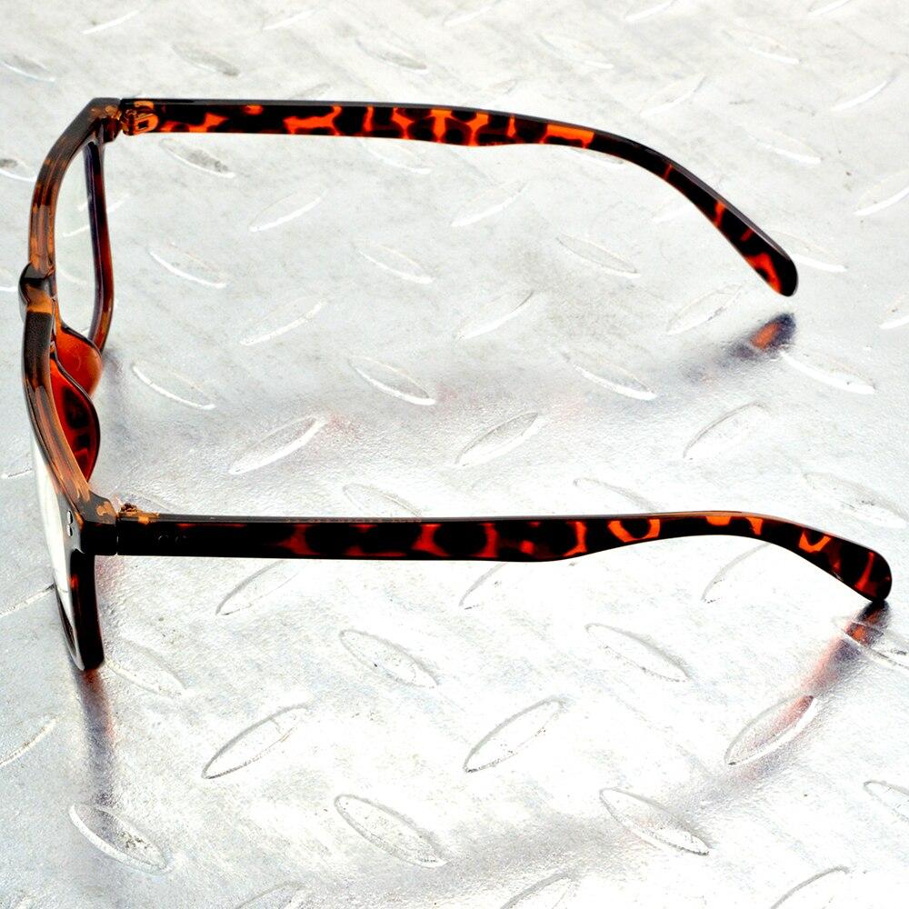 Handcrafted Leopard Rectangle Comfortable Integrated Nose Pads Full-rim Optical Glasses Frame Eyeglasses Eyeframe Eyewear