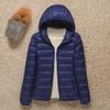 Women Winter Coat New Ultra Light White Duck Down Jacket Slim Women Winter Puffer Jacket Portable Windproof Down Coat