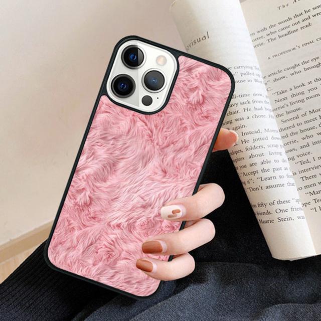 Pink Aesthetic Phone Case Back Cover for iPhone 17 Air 16 15 14 13 11 12 Pro Max Plus Fundas Coque
