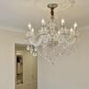 French Luxury Crystal Chandelier: Retro Court Style for Living Rooms, Restaurants, Villas, or Weddings