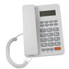 Home Hotel Wired Corded Desktop Phone Office Landline Telephone DTMF FSK English Display White
