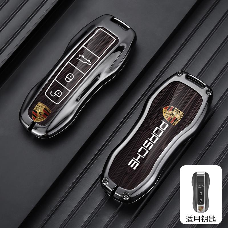 Intelligente Autoschlüsselhülle Schale Für Porsche Panamera Spyder Carrera Macan Cayman Cayenne 911 970 981 991 Keyless Auto Zubehör