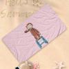 MONKEY CARTOON C-Curious GeorgeS Bath Towel Microfiber Soft Water Absorbing Breathable For Girl Kids Decorative Beach Towel