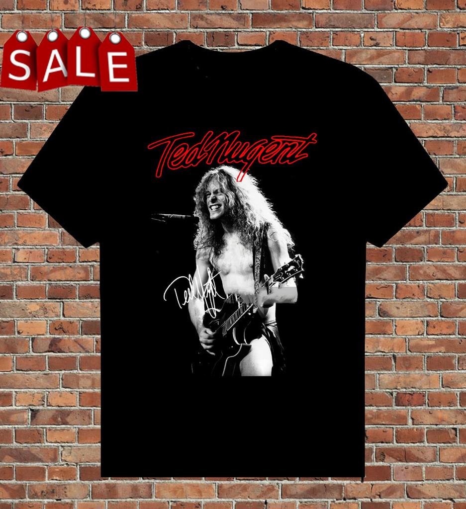 Ted Nugent 1979 Short Sleeve T- Shirt Unisex All Size S To 2345XL