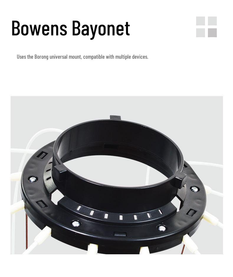 Bayonet E27 Softbox Fill Light for Photography Studios