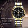 Relógio Automático Skeleton Importado Suíço - Feminino & Masculino Luminoso à Prova d'Água