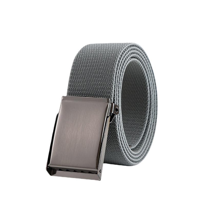 High Elasticity Knit Canvas Belt with Elastic Waistband - Fashionable and Comfortable