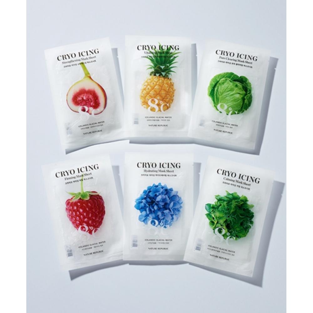 Nature Republic [50 Pack] Cryo Icing Mask Pack HYDRATING PK3167
