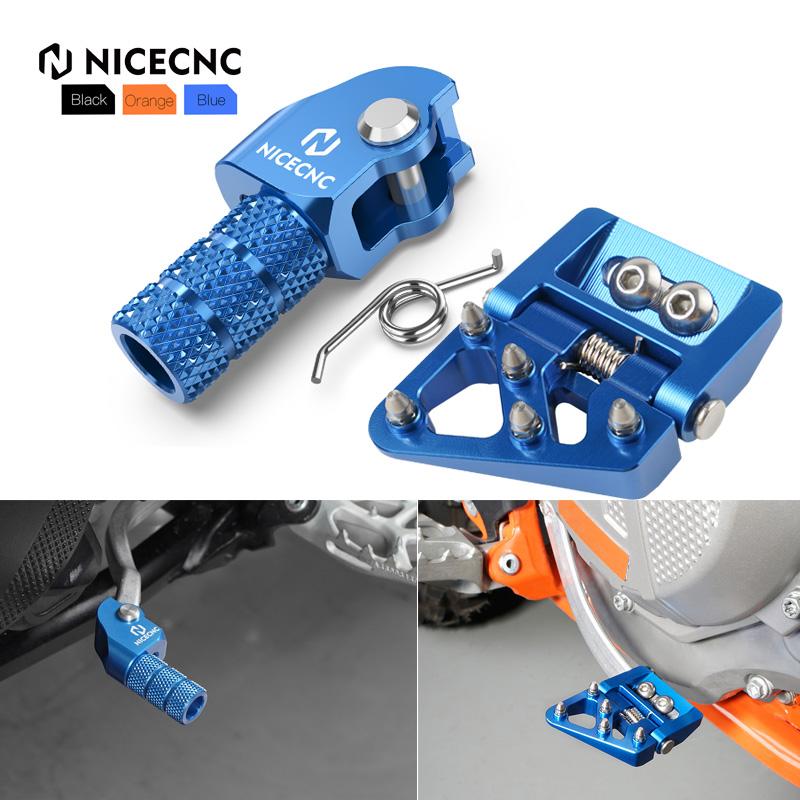 Brake Pedal Plate Shift Lever Tip For KTM EXC 300 EXCF 350 SX 125 SXF 250 SXF 450 XC XCF XCW 500 XCW-F TPi SIX DAYS 2017-2024
