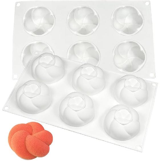 Mostsom 3D Hamster Shape Silicone Mold Cake Baking Molds for Dessert Cake Mousse Heart Shape Molds for Making Handmade Soap Making Chocolate Mould