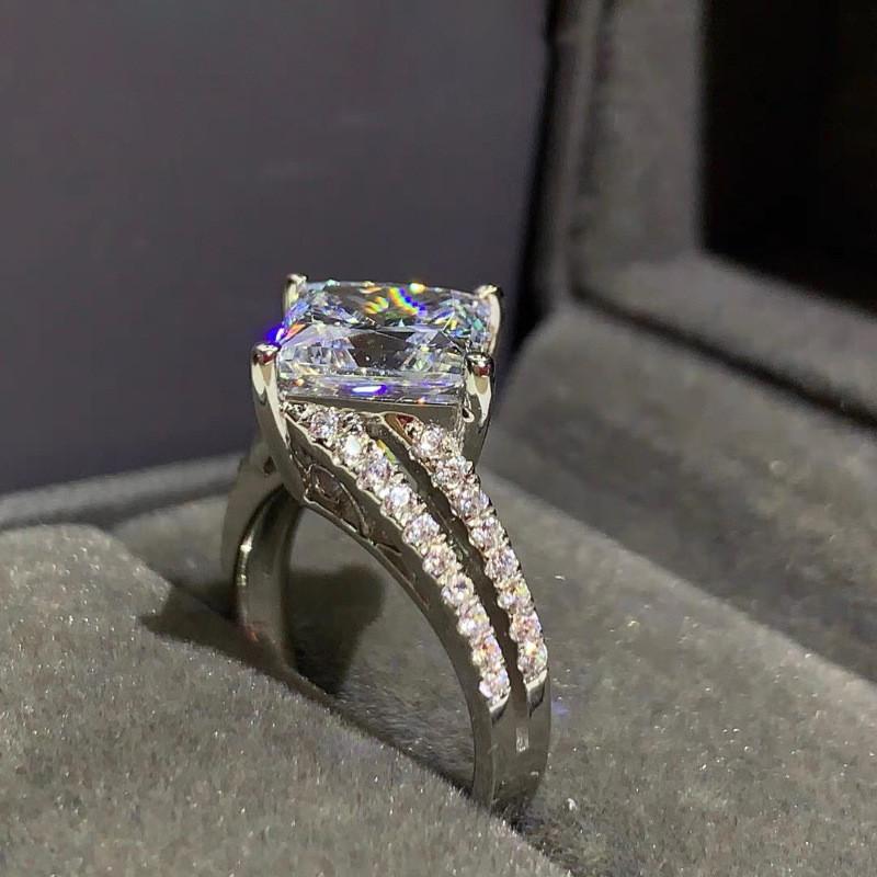 

Versatile And Chic Adjustable Copper Ring With Full Inlay For Fashion Womens