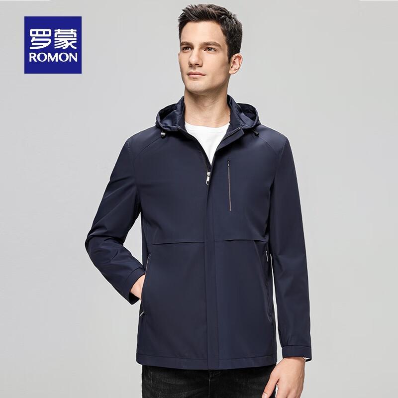 ROMON Men's Upgraded Multi-Proof Detachable Hood Jacket