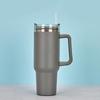 40oz Ice King Stainless Steel Insulated Car Cup with Handle and Straw