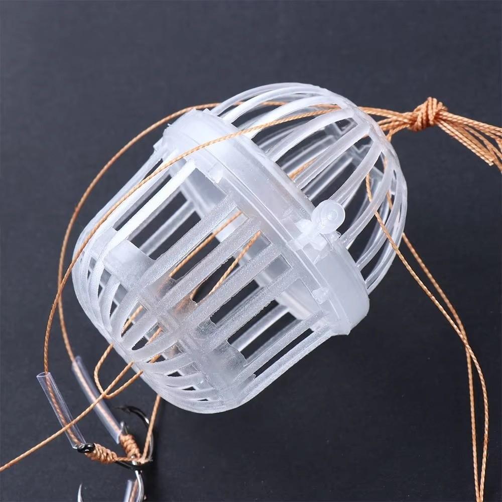 Plastics Fishing Hooks with Six Strong Hooks Sea Box Hook New Explosion Baits Cage Tackle Tools